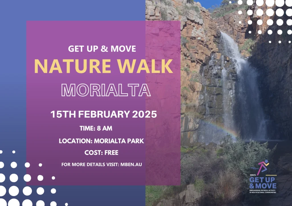 Morialta Nature Walk for MBEN's Get Up & Move Initiative