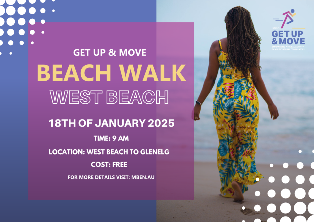 West Beach to Glenelg Walk Flyer