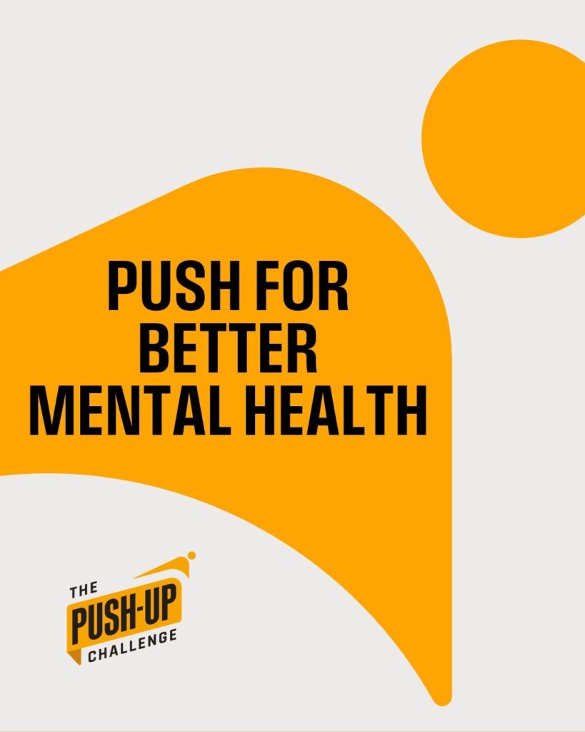 The official Push-Up Challenge poster